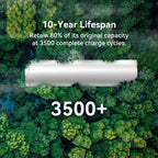 Pecron EP3800-48V 3840Wh Expansion Battery for E1500LFP/ E3600LFP/ E1000LFP/ E2400LFP/ F3000LFP