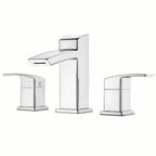 Open Box - Pfister LG49-DF2C Kenzo Widespread Bathroom Faucet with Metal Pop-Up Assembly