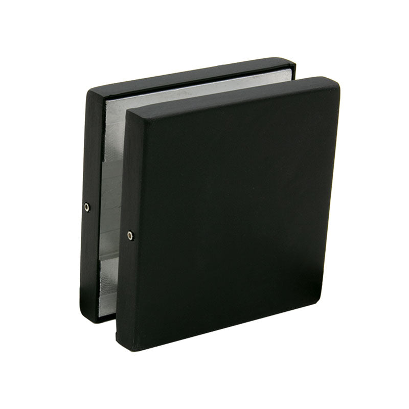 FHC NPF Glass Mounted Keeper For PFL900 Lever Latch - Matte Black Finish