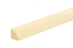 Pine Wood Quadrant Trim 10 MM 12 MM 20 MM x 1 M & 2.4 M Length Natural Moulding Decorative Flooring Edge Beading Strip