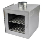 Camp Stove Pipe Oven | Stainless Steel | Suits Med & Large Stoves