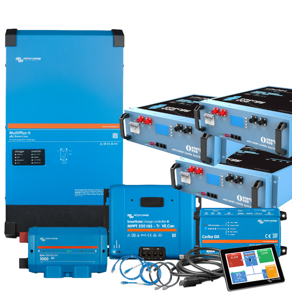 48v Off-Grid Pack | Victron & Energy Eco Semi-Solid State Lithium Battery