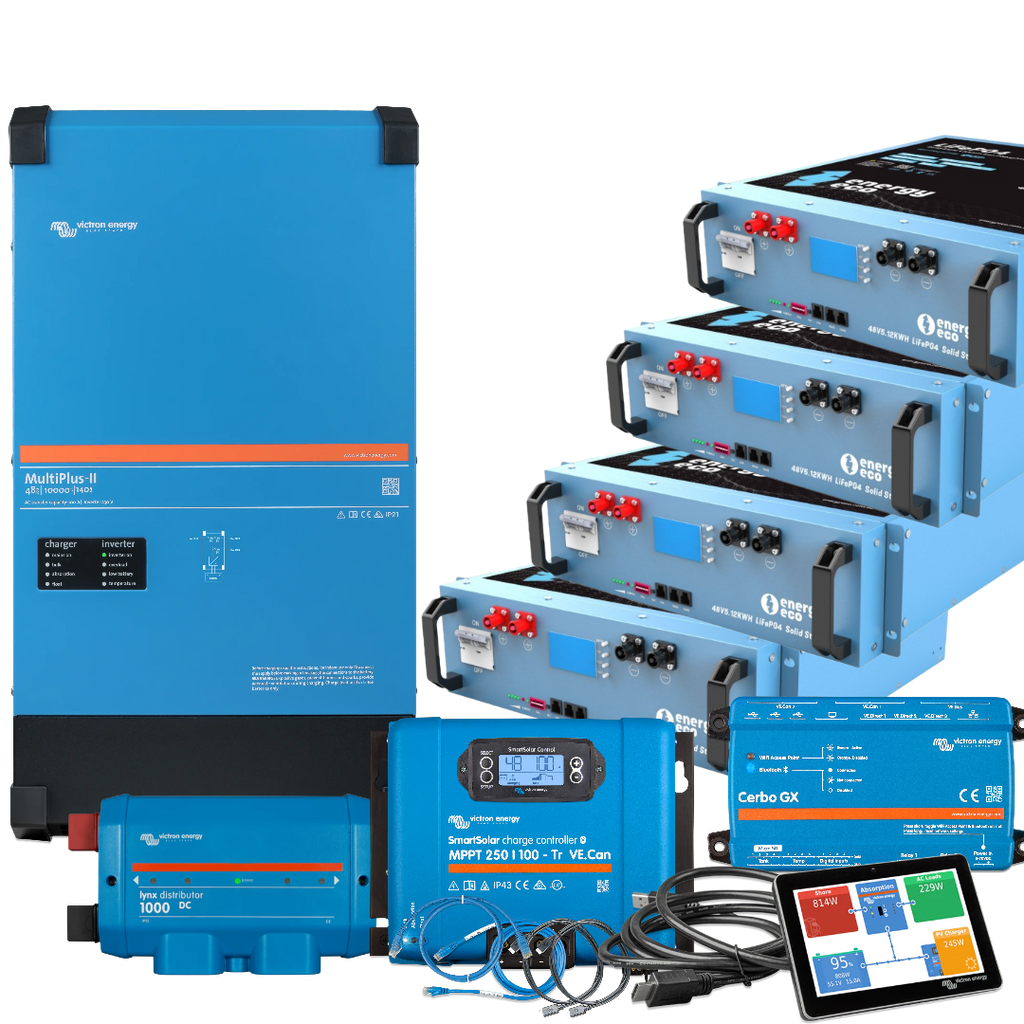 48v Off-Grid Pack | Victron & Energy Eco Semi-Solid State Lithium Battery