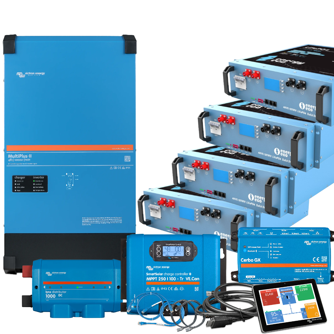 48v Off-Grid Pack | Victron & Energy Eco Semi-Solid State Lithium Battery