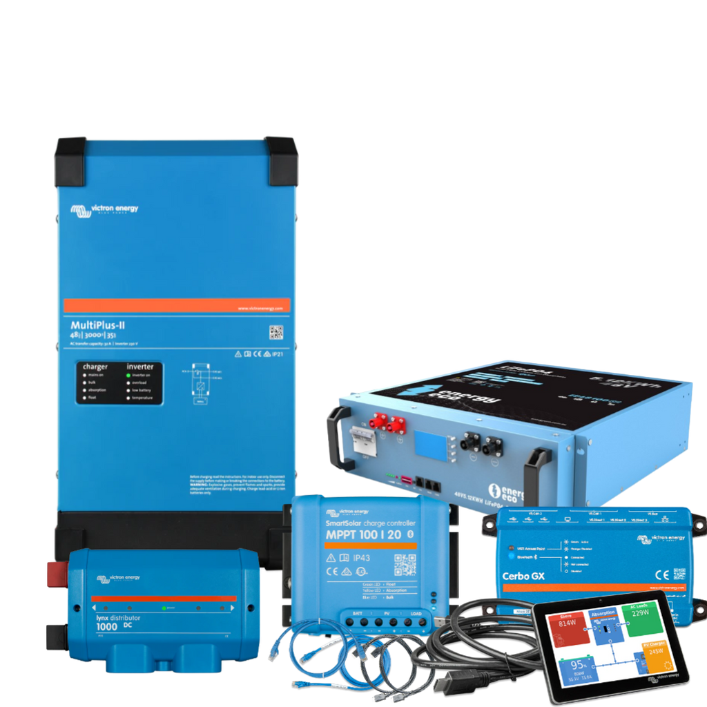 48v Off-Grid Pack | Victron & Energy Eco Semi-Solid State Lithium Battery