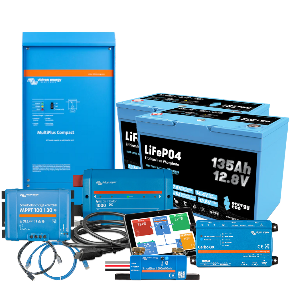 12v Off-Grid Pack | Victron & Energy Eco