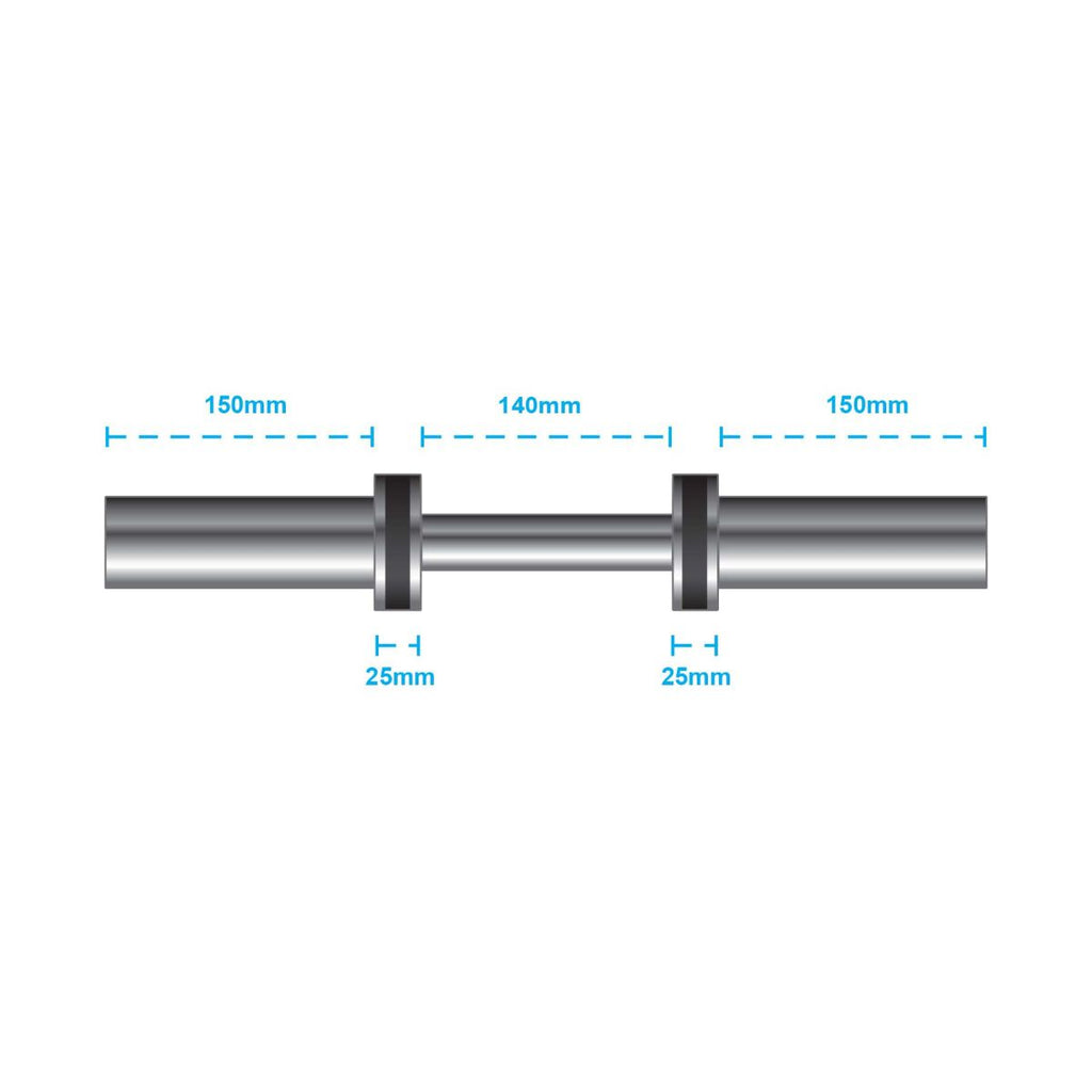 Physical Company Pro Olympic Dumbbell Bar - Single