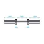 Physical Company Pro Olympic Dumbbell Bar - Single
