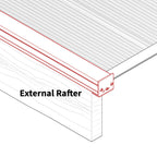 Solvera Pro Exterior End Rafters