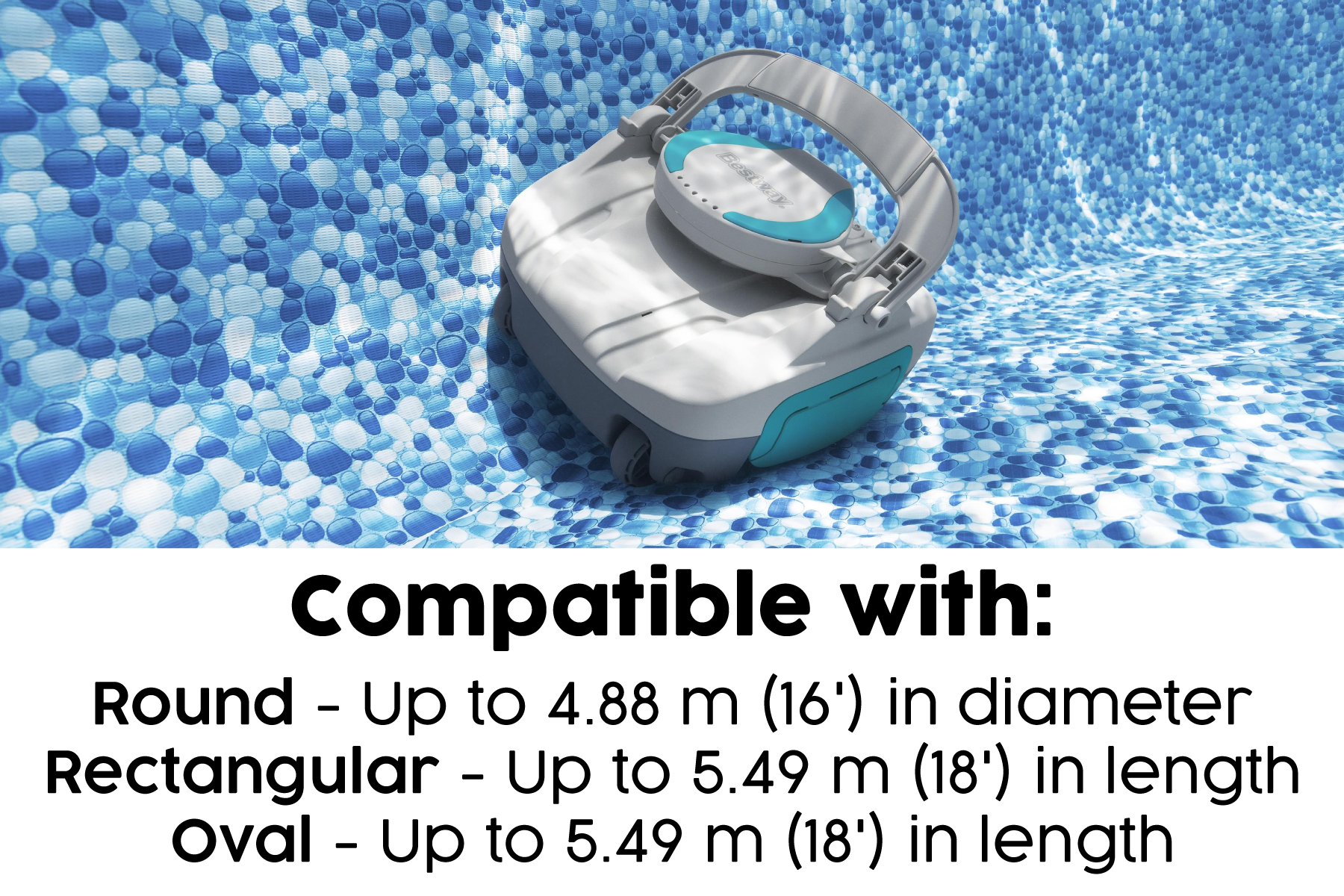 Aquatronix G100 Robotic Automatic Swimming Pool Vacuum Cleaner