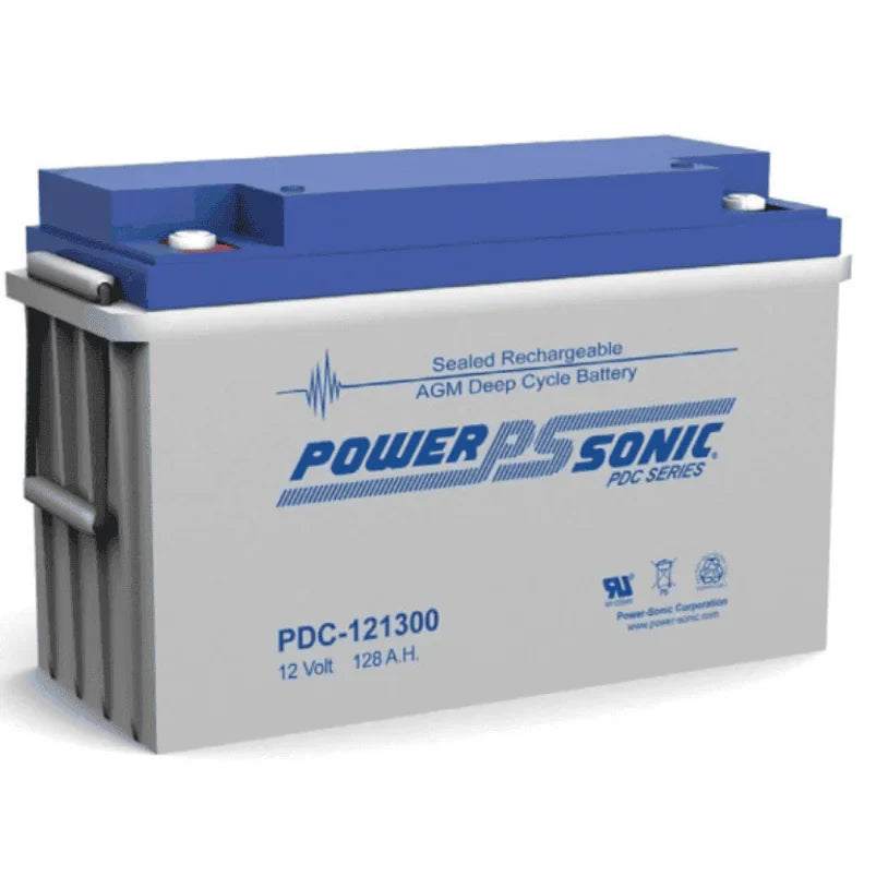 Power-Sonic 12V 128Ah AGM Deep Cycle Battery