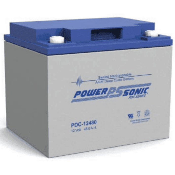 Power-Sonic 12V 48Ah AGM Deep Cycle Battery