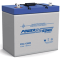 Power-Sonic 12V 59Ah AGM Deep Cycle Battery
