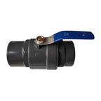PP 2" BSPF Stopcock with Stainless Steel Ball Valve and Handle
