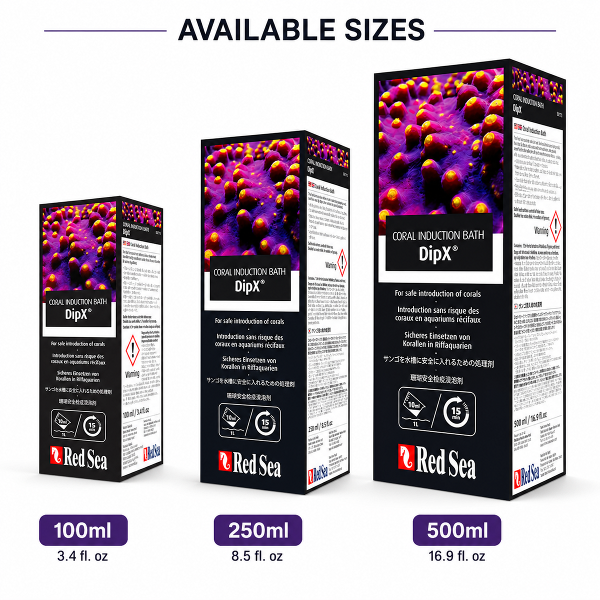 Red Sea DipX Coral Dip Solution for Reef Aquariums