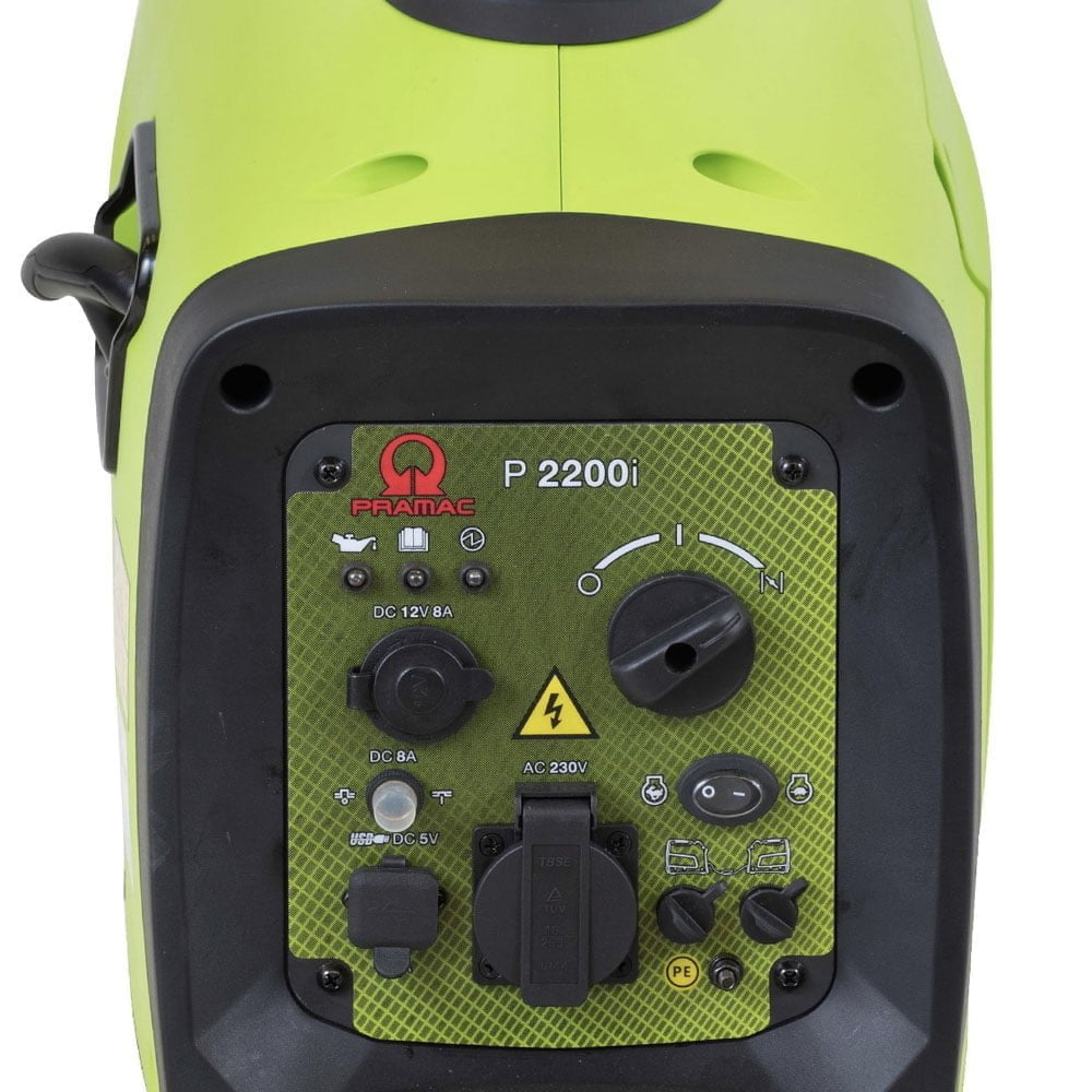 Pramac P2200i 2100W Single Phase Petrol Inverter Generator