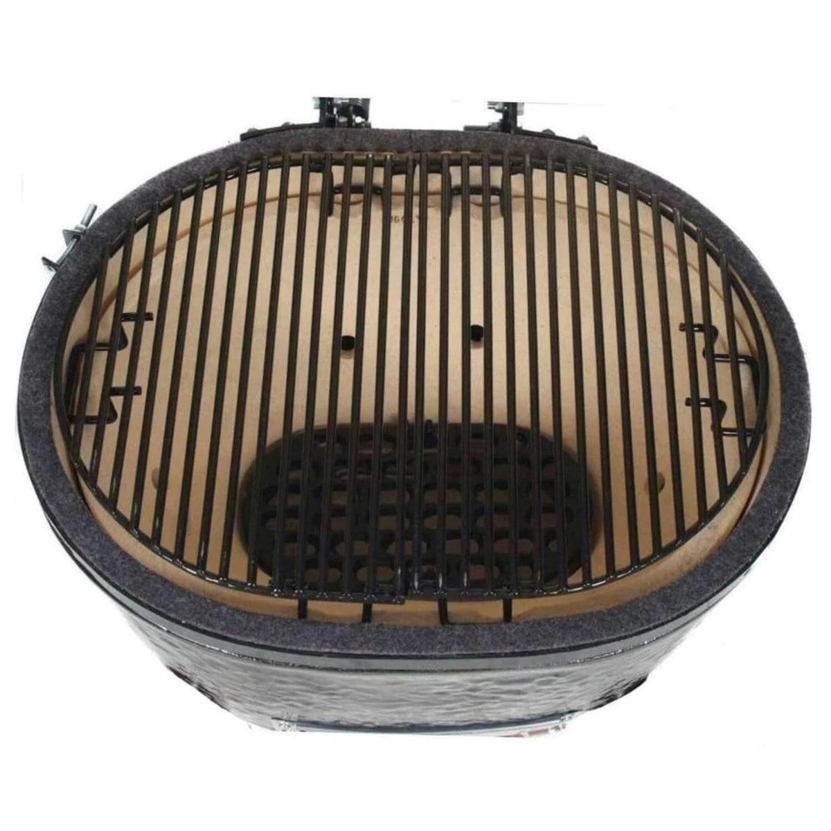 Primo Oval XL 400 Ceramic Kamado Grill with Stainless Steel Grates