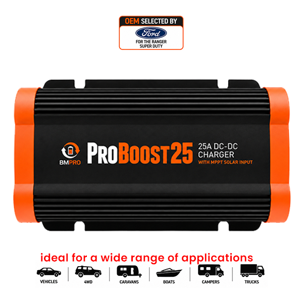 ProBoost DC-DC Charger 25A with MPPT Solar