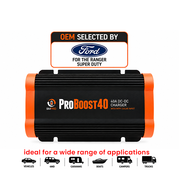 ProBoost DC-DC Charger 40A with MPPT Solar
