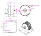 Permanent Magnet Generator - 12 / 24 / 48 V - 300 W / 400 W