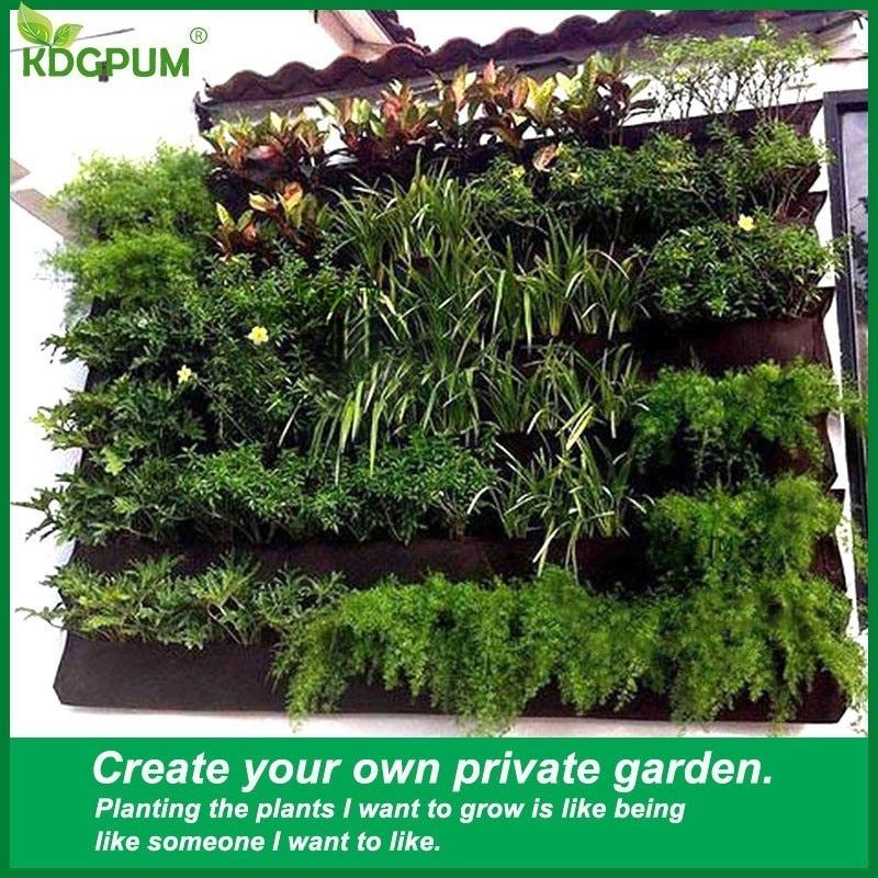 Vertical Wall Planters - Multiple Variants