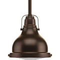 Open Box - Progress Lighting P5050-108 Single Light 6" Wide Pendant with Fresnel Glass Lens