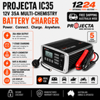 Projecta IC35 35A Intelligent Multi-Chemistry Battery Charger