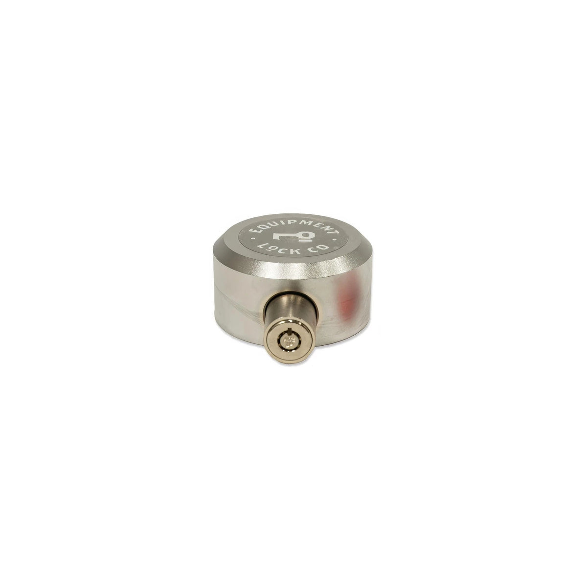 Puck Lock With Hardened Shackle For Trailers