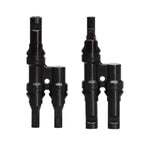 Exotronic 2 to 1 'h' Branch Solar Connector Pair