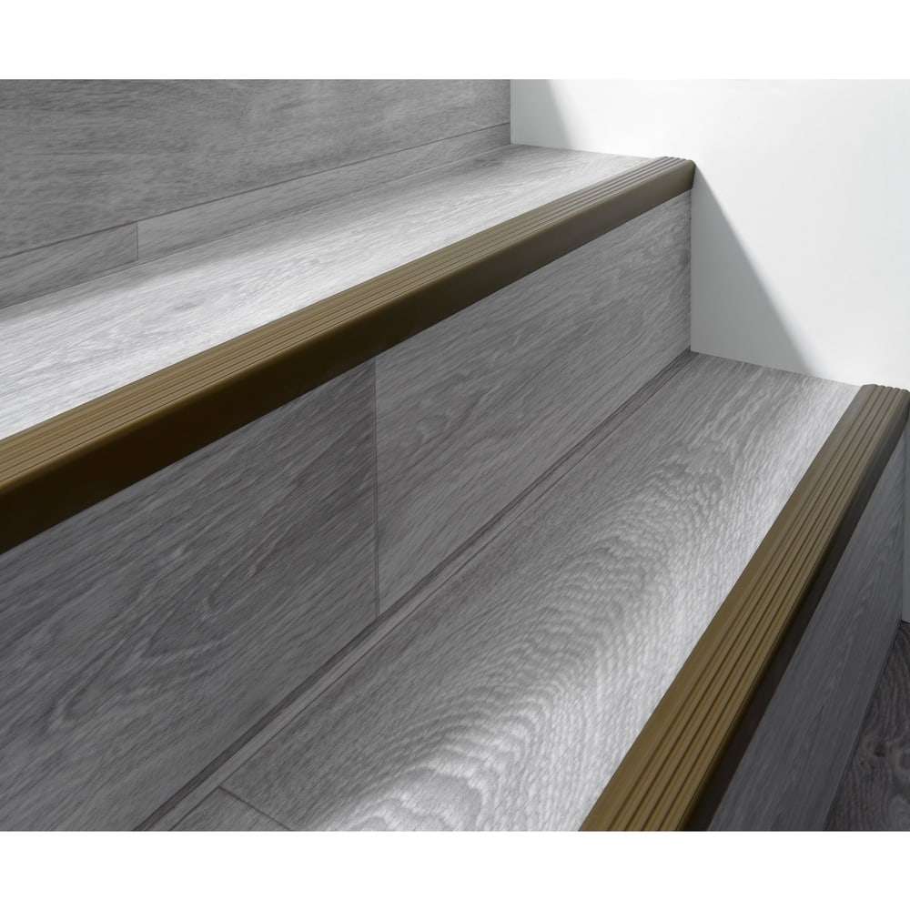 Flexible Anti-Slip Self-Adhesive Stair Nosing 40x25mm 735-ND