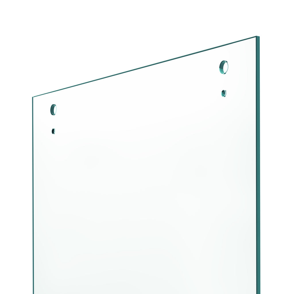Slider Door Panels - Clear Slider Bathtub Door Panel (Round Hardware)