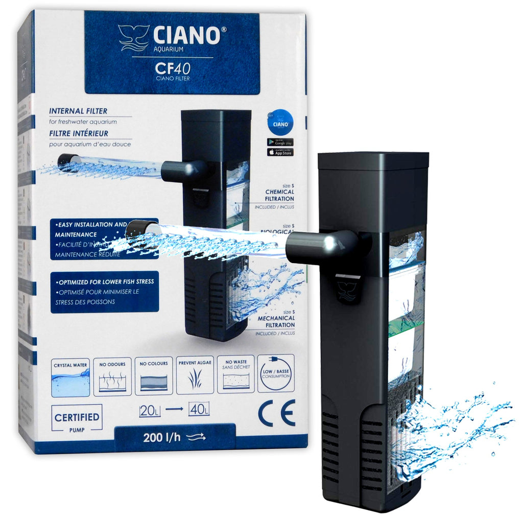 Ciano CF40 Triple Filtration Internal Filter 200 Lph