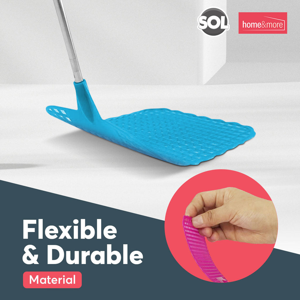 Telescopic Fly Swatter 26–73cm | Insect Bug Swat Tool | 4 Pack