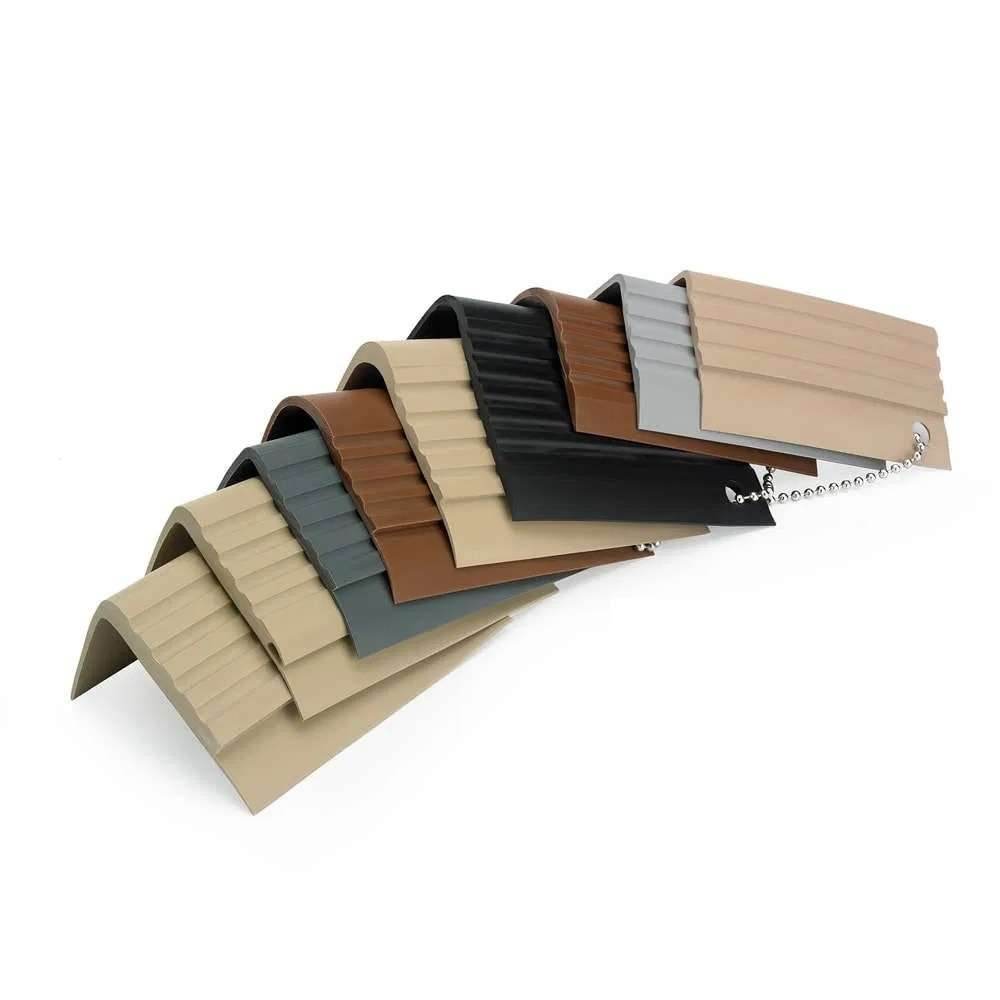 50x42mm PVC Flexible Stair Nosing 730-RGP