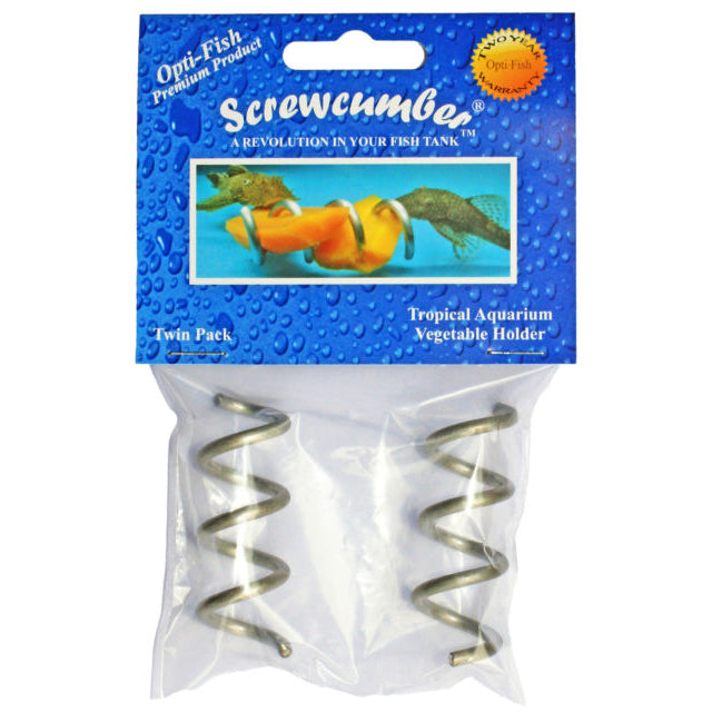 Optifish Stainless Steel Screwcumber Twin Pack