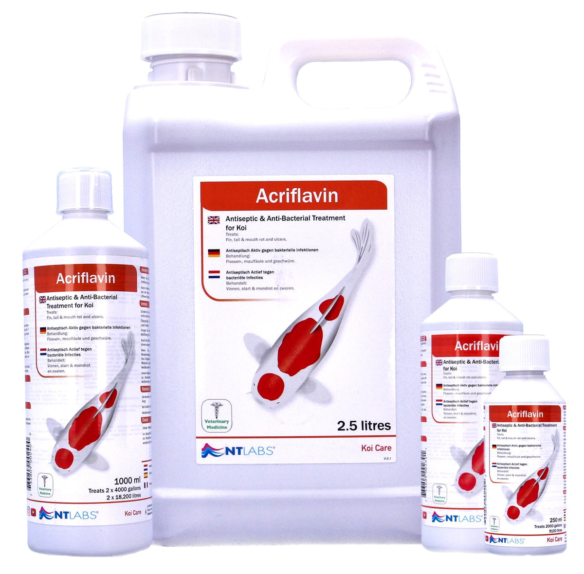 NT Labs Koi Care Acriflavin Antibacterial Fish Treatment