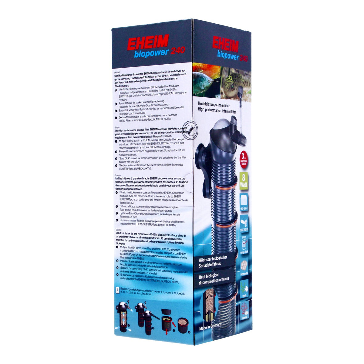 EHEIM BioPower 240 Internal Aquarium Filter 160-240L
