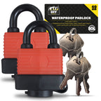 Weatherproof Padlock 40mm | Outdoor Security Lock Includes 3 Keys