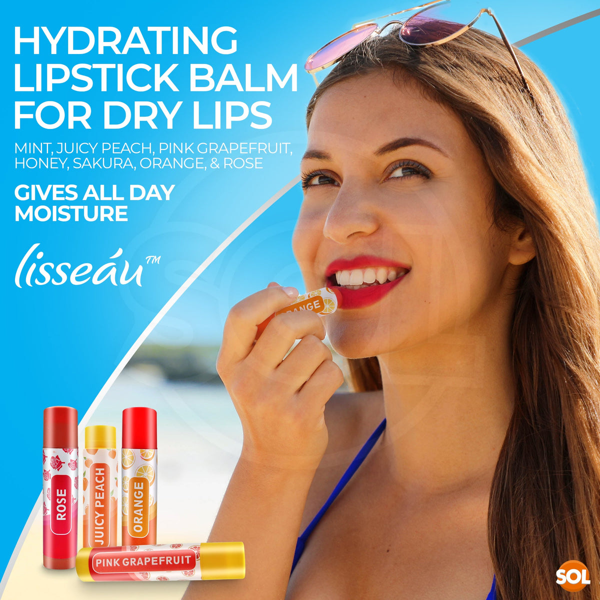Flavoured Lip Balm Set | Moisturising Beeswax | 14 Pack