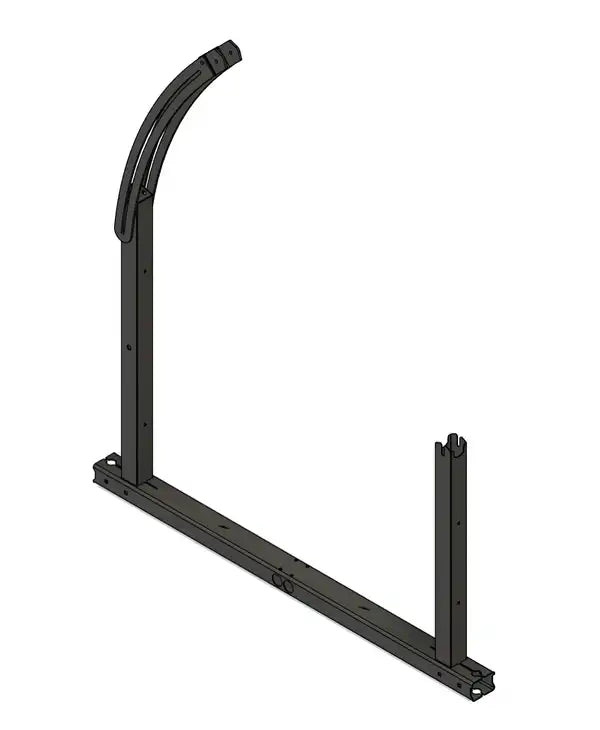 IntegraRack IR-45ASAB BallastRack Seasonably Adjustable Solar Module Rack - Black Zinc