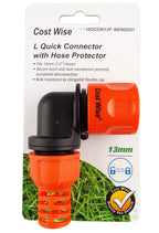Cost Wise Angle Hose Connector with Lock
