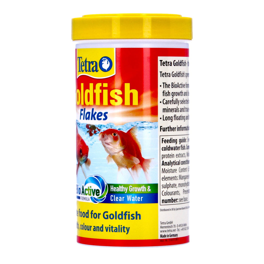 TetraFin Goldfish Flakes 100g Tub - Balanced Nutrition