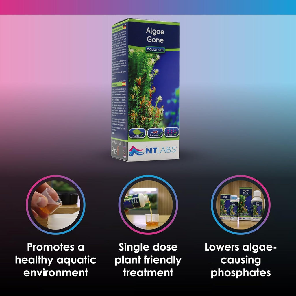 NT Labs Algae Gone 250ml - Aquarium Water Clarifier