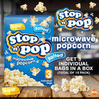 Microwave Popcorn Butter, Salted, Sweet Flavour | 15 Pack