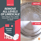 Descaler Tablets Coffee Machine Kettle Iron Cleaner | 8 Pack