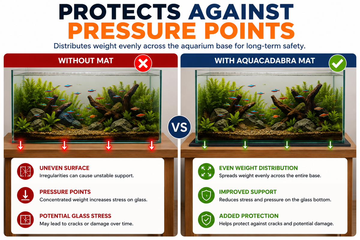 Aquael Fish Tank Protective Foam Base Mat