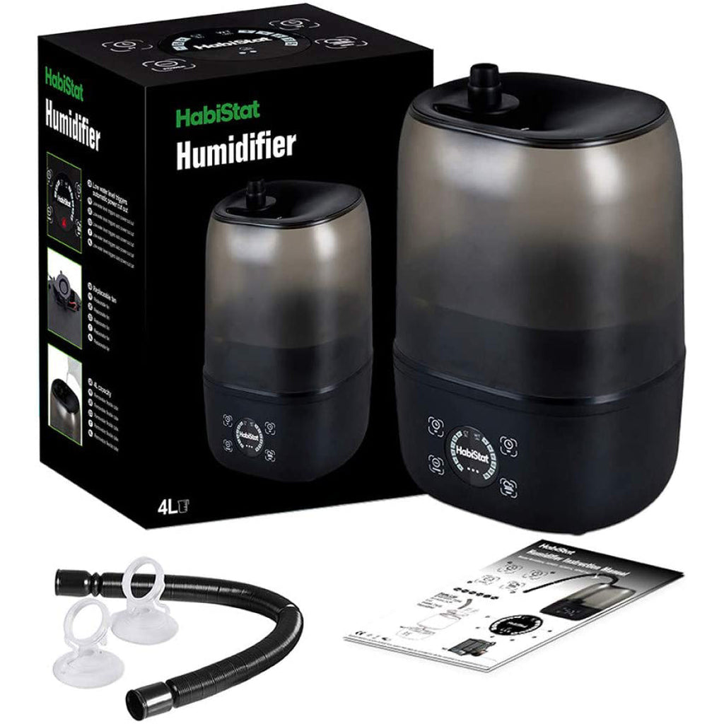 HabiStat Digital Timer Humidifier 4L Quiet Mist 300ml/h