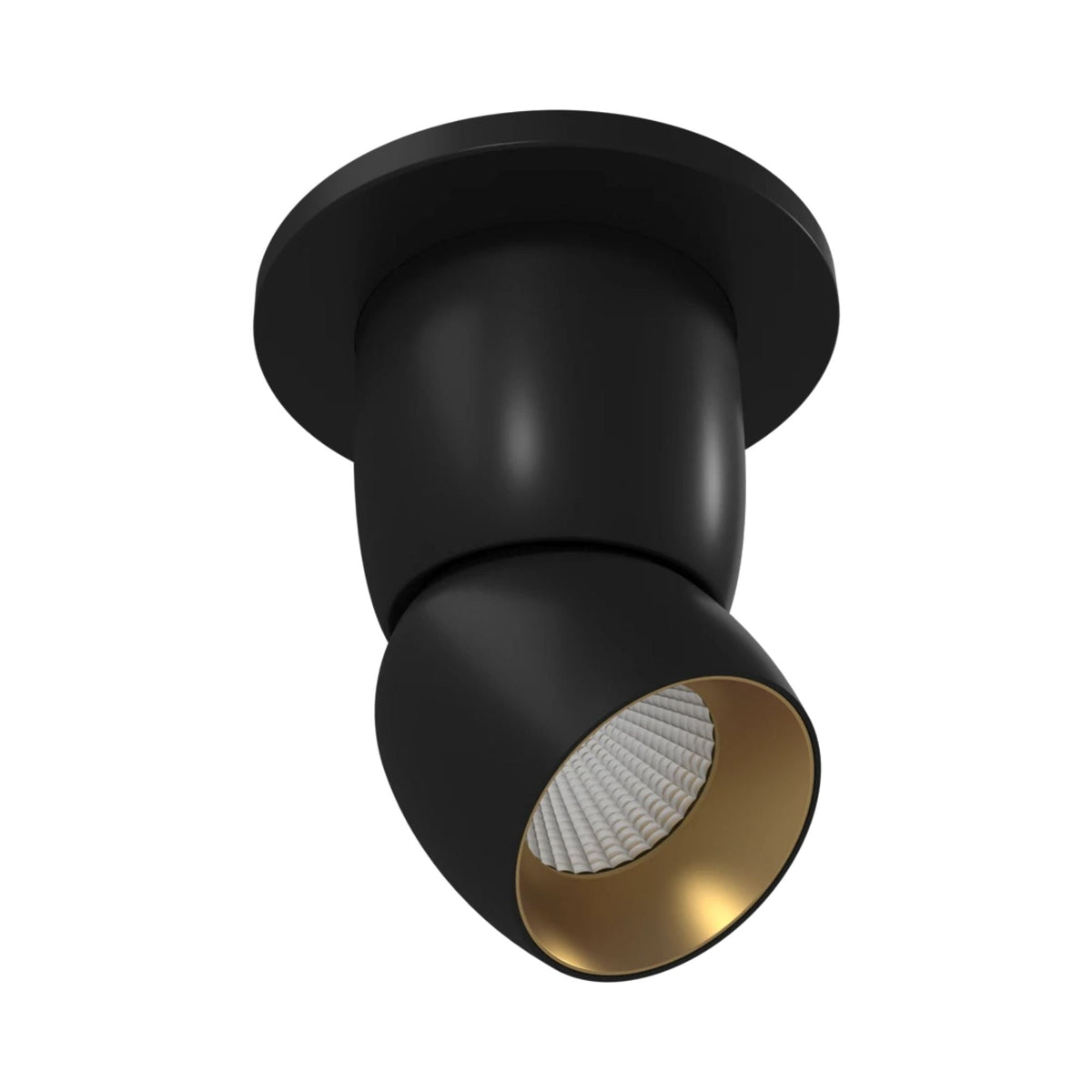 RAB ARC Surface Mount Spot, Black, 3000K, 776 Lumens, 36° Optics