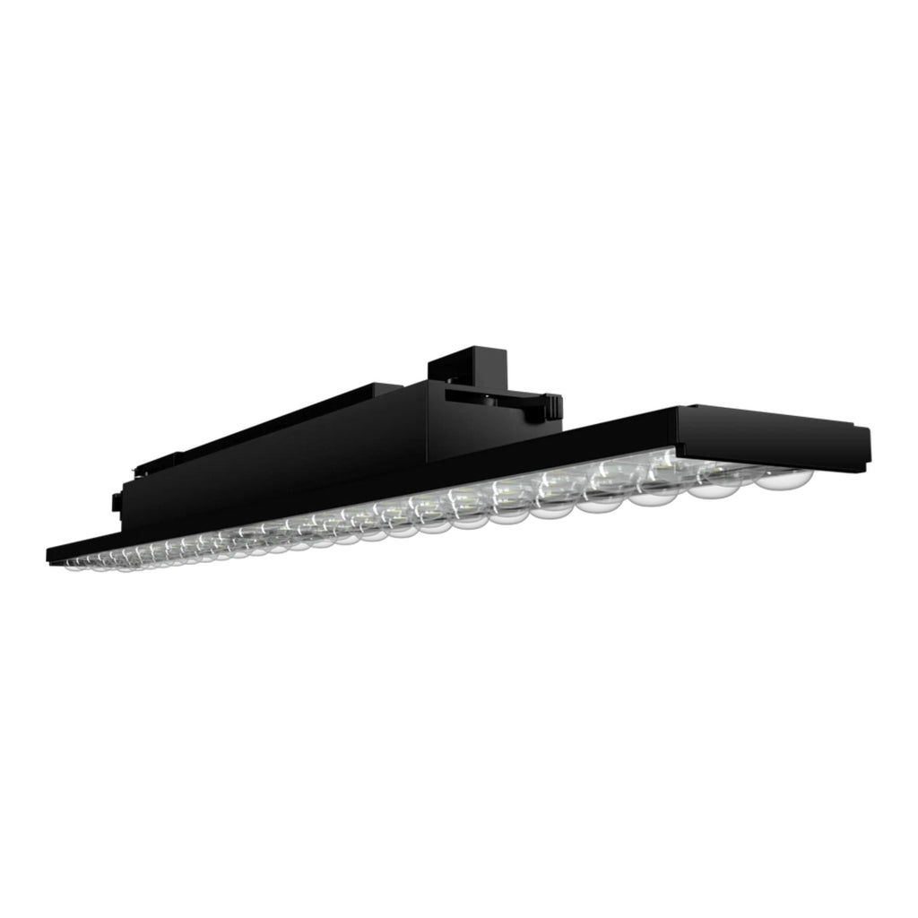 RAB TKBEAM2B 2ft Linear Track Head, H-Type, Black, Selectable CCT, 4127 Lumens, 90° Optics