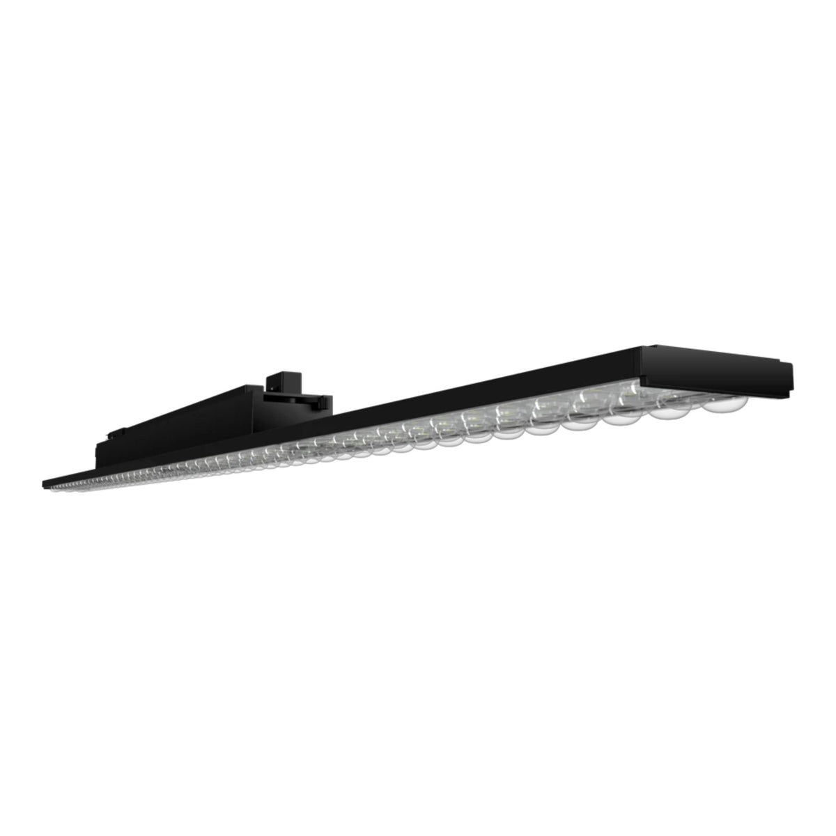 RAB TKBEAM4B 4ft Linear Track Head, H-Type, Black, Selectable CCT, 8190 Lumens, 90° Optics